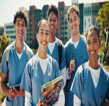 group of medical student