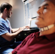 EEG Test on an Elderly Man