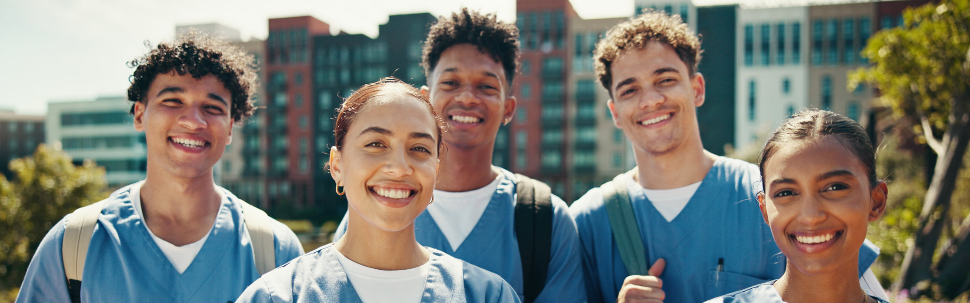 group of medical student